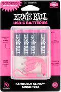 ERNIE BALL USB-C RECHARGEABLE AA BATTERY 4-PACK - P09643 image 0