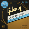 GIBSON BRITE WIRE LONG SCALE LIGHT GAUGE ELECTRIC BASS STRINGS - SBG-LSL image 0