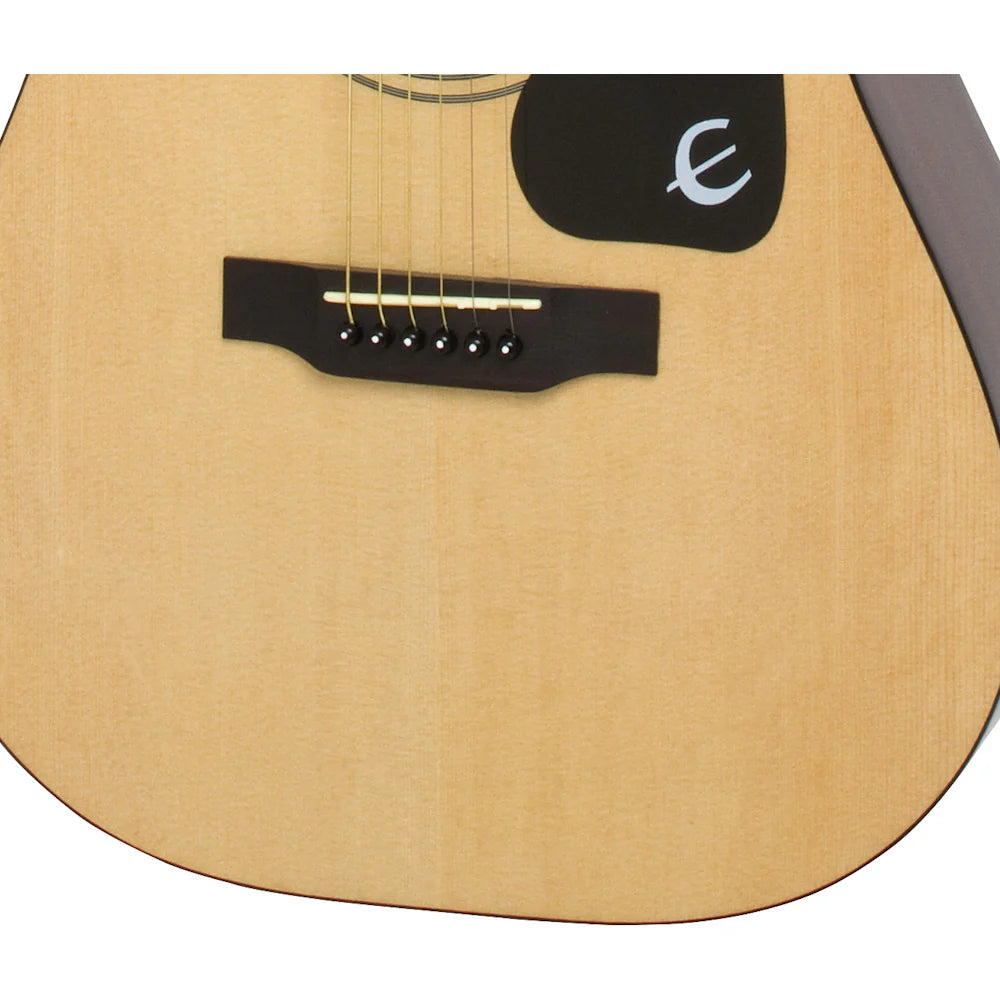 EPIPHONE SONGMAKER DR-100 DREADNOUGHT ACOUSTIC - EA10NACH1 image 6