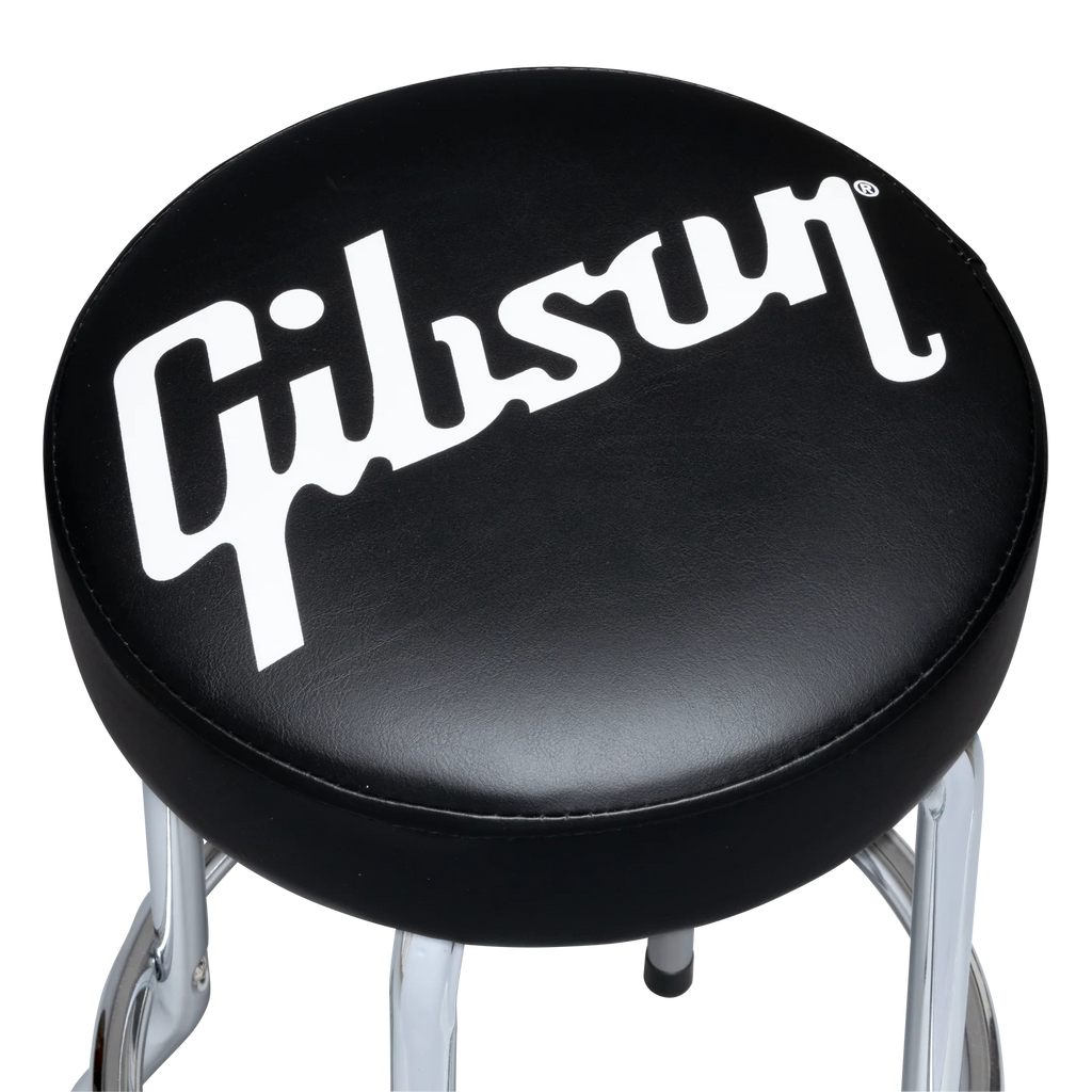 GIBSON PREMIUM PLAYING STOOL, STANDARD LOGO, TALL (30") - GA-STOOL5 image 1