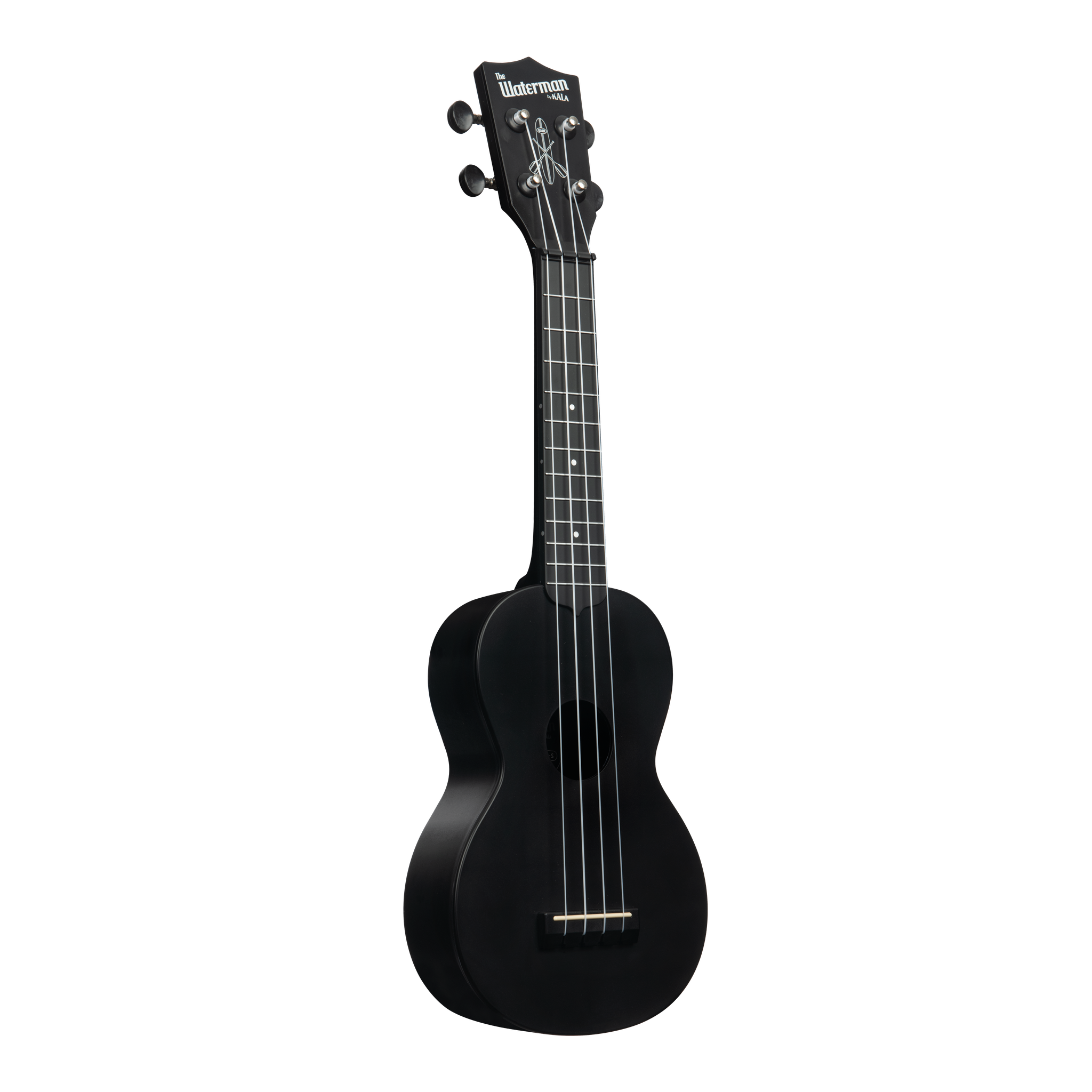 KALA WATERMAN BLACK SAND SOPRANO UKULELE - KA-WMS-BK-S image 2