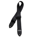 EPIPHONE AEST-SBLK 2-INCH SEATBELT GUITAR STRAP (32"-56") - AEST-SBLK image 0