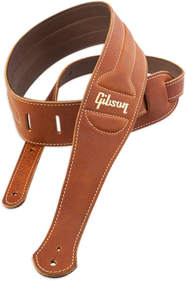 GIBSON THE CLASSIC GUITAR STRAP - ASCL-BRN image 0